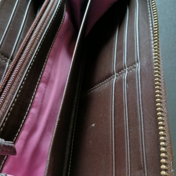 FINAL SALE! Coach Patchwork Animal Print Large Long Zip Wallet - Picture 12 of 13